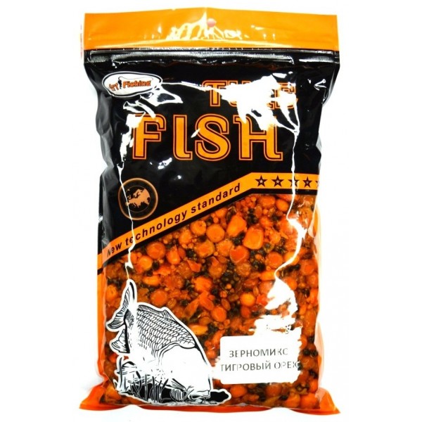 Зерномикс для ловли рыбы, Art Fishing, 500г, вкус Тигровый орех